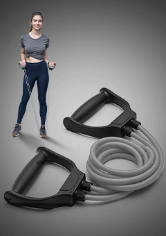 Double Toning Tube, Exercise Band for Stretching