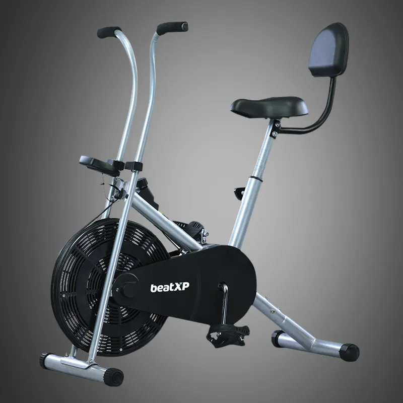 beatXP Air Bike with Back Support - Fixed Handles