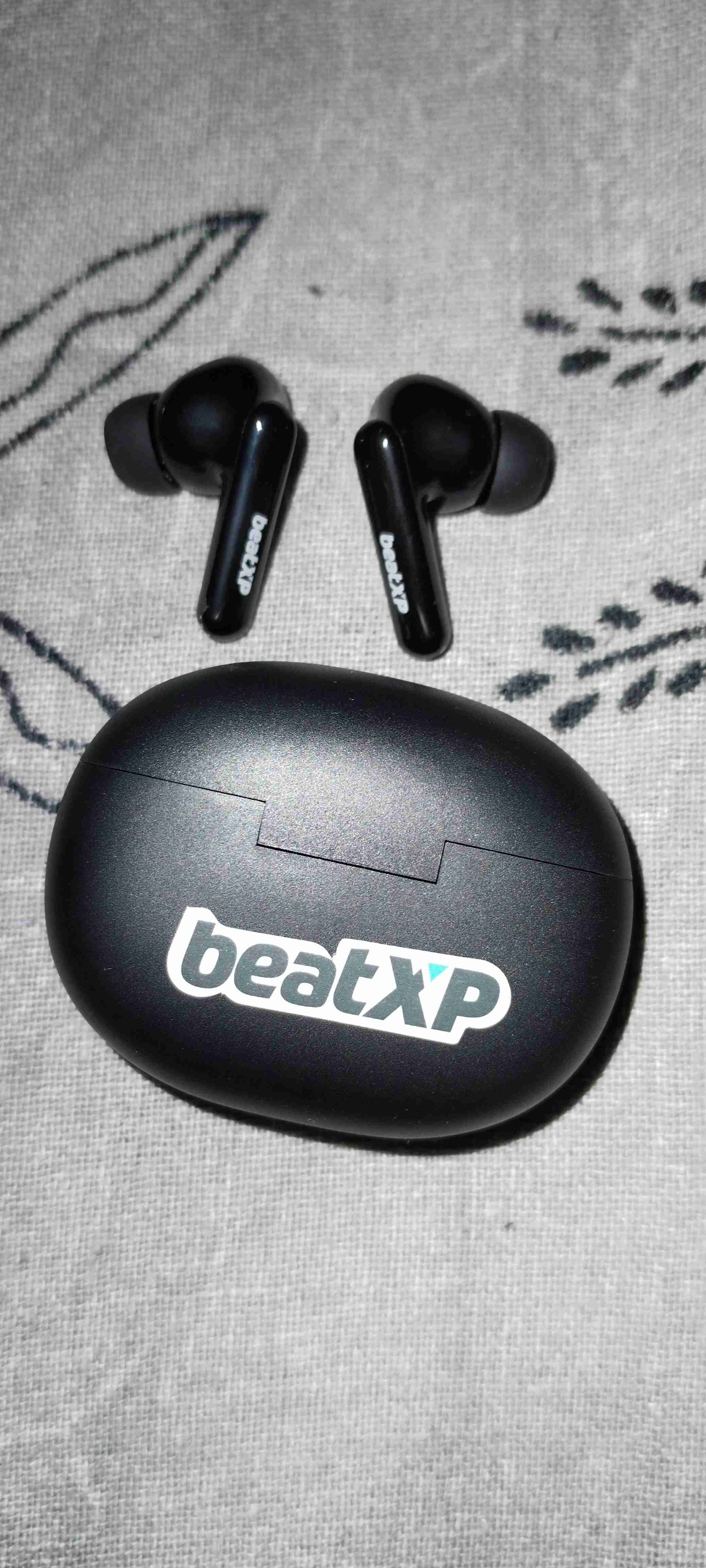 beatXP Tune XPods 50H Playtime, Wireless Earbuds, Quad Mic ENC